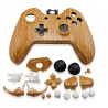 Coque manette look bois + bouton - Xbox One