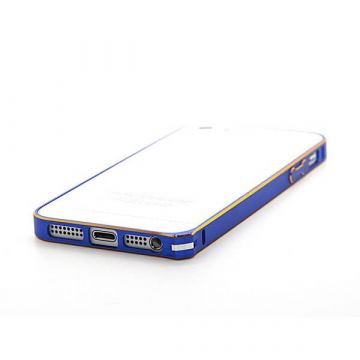 Achat Bumper ultra-fin Aluminium 0,7mm arrondi contour doré iPhone 5/5S/SE