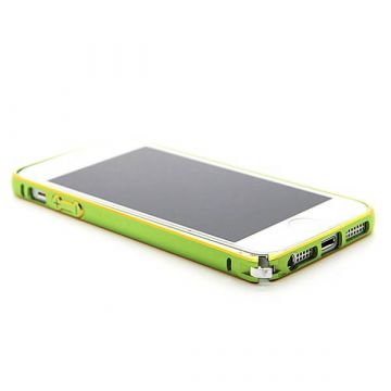 Achat Bumper ultra-fin Aluminium 0,7mm arrondi contour doré iPhone 5/5S/SE