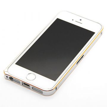 Ultra-dunne 0.7mm Aluminium Bumper gouden frame iPhone 5/5S/SE  Bumpers iPhone 5 - 17