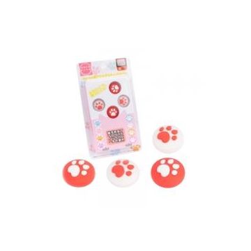 4er-Pack Joystick Animal Crossing Katzenpfotenhüte für Nintendo Switch / PS4 / PS3 / Xbox 360 / Xbox One