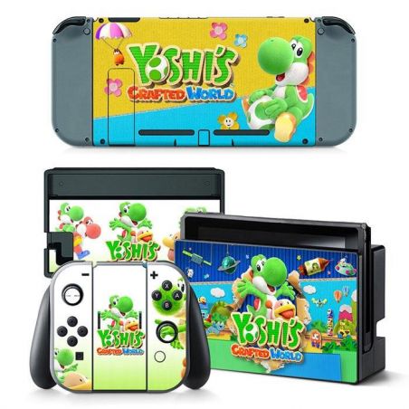 Skin for Nintendo Switch Yoshi's Crafted World (Stickers)