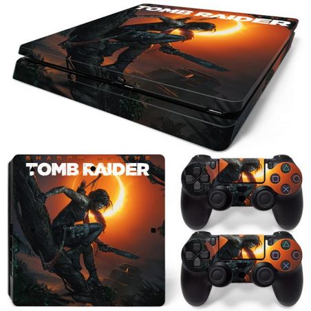 Skin Tomb Raider voor PS4 Slim (Stickers)