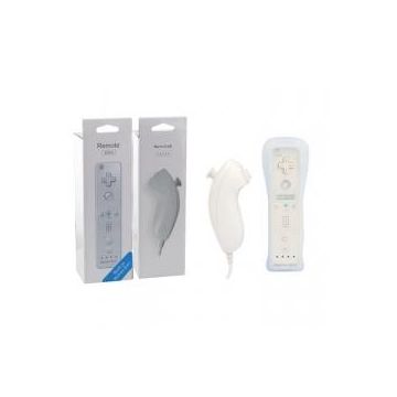 Wiimote + Nunchuk Nintendo Wii-Controller