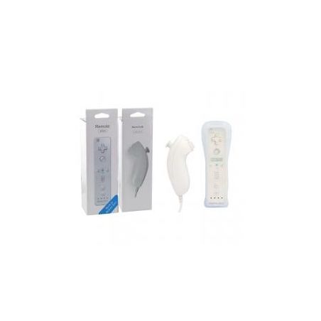 Wiimote + Nunchuk Nintendo Wii-Controller