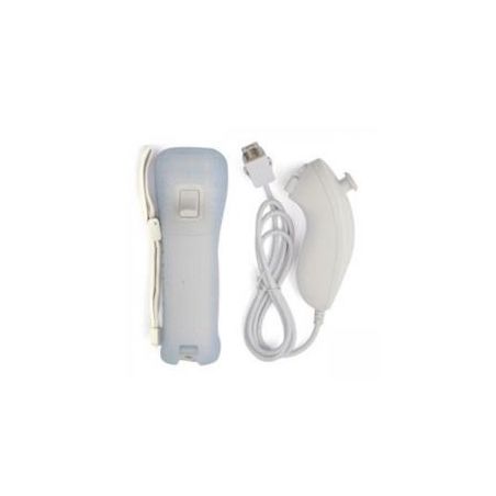 Wiimote + Nunchuk Nintendo Wii Controllers