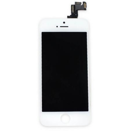 Komplettes Bildschirmkit montiert WHITE iPhone 5S (Originalqualität) + Werkzeuge  Bildschirme - LCD iPhone 5S - 1