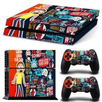 Skin Rick and Morty for PS4 (Stickers)