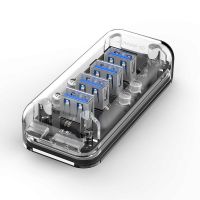 Achat Hub 4 USB 3.0 Transparent F4U-U3