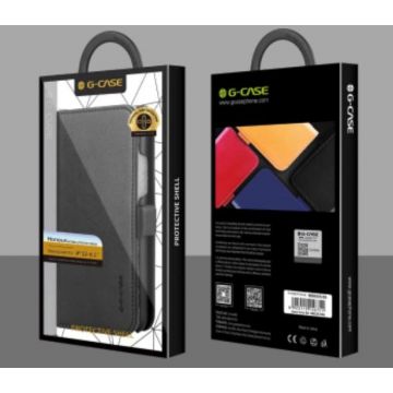 Achat Housse clapet cuir G-CASE Honour Series - iPhone 12 Mini HOUSSE-CLAPET-IP12MINI