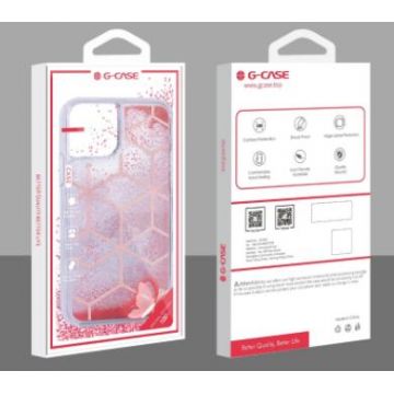 Glitzerkoffer D01 G-CASE Sternenflüstern - iPhone 12 Mini