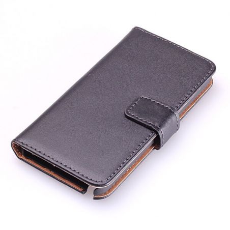 Leather imitation Portfolio Stand Case iPod Touch 5  Covers et Cases iPod Touch 5 - 3