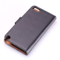 Leather imitation Portfolio Stand Case iPod Touch 5  Covers et Cases iPod Touch 5 - 4