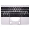 Clavier AZERTY + Topcase MacBook 12" Début 2015