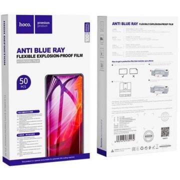 Achat Anti lumière Bleue HD Quantum - Lot de 50 Films à découper HOCO-6931474734167-1