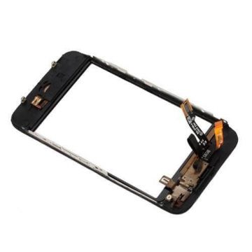 iPhone 3 touchscreen en frame zwart – iPhone reparatie  Vertoningen - LCD iPhone 3G - 2