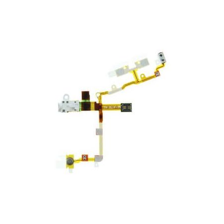 iPhone 3 jack audio module, aan en uit knop & volume / mute knoppen wit - iphone 3 reparatie  Onderdelen iPhone 3G - 1