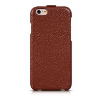 Achat Etui housse à clapet en cuir iPhone 6 / 6S