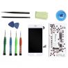 Kit Ecran complet assemblé BLANC iPhone 7 Plus (Compatible) + outils