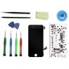 Kit Ecran complet assemblé NOIR iPhone 7 Plus (Compatible) + outils