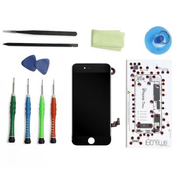 Achat Kit Ecran complet assemblé NOIR iPhone 7 Plus (Qualité Original) + outils KR-IPH7P-079