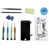 Complete screen kit assembled BLACK iPhone 7 Black (Original quality) + tools