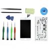 Kit Ecran complet assemblé BLANC iPhone 6S Plus (Compatible) + outils