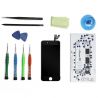 Kit Ecran complet assemblé NOIR iPhone 6S (Compatible) + outils