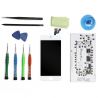 Kit Ecran complet assemblé BLANC iPhone 6 Plus (Compatible) + outils