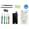 Kit Ecran complet assemblé NOIR iPhone 5C (Compatible) + outils