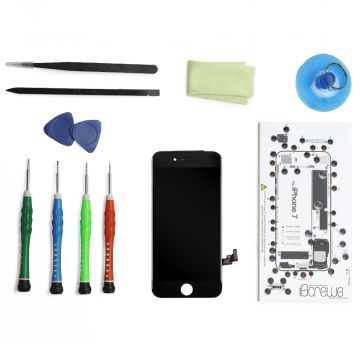 Achat Kit Ecran NOIR iPhone 7 (Qualité Original) + Outils KR-IPH7G-069