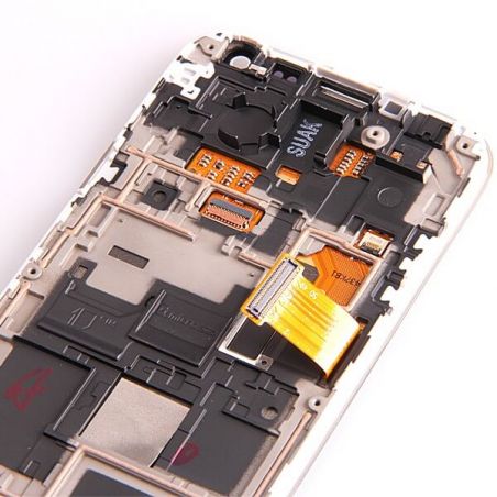 Origineel volledig scherm Samsung Galaxy S4 Mini GT-i9195  wit  Vertoningen - Onderdelen Galaxy S4 Mini - 2