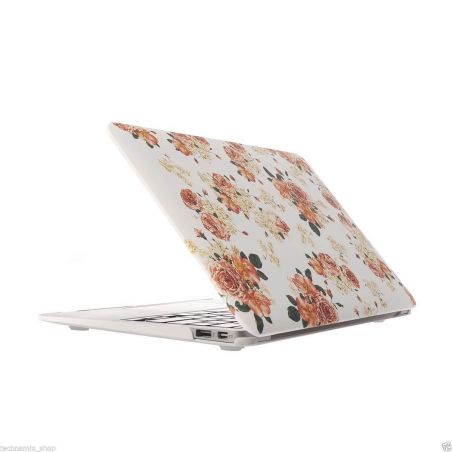 Achat Coque fleurie English style MacBook Air 13" COQPM-057