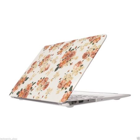 Achat Coque fleurie English style MacBook Air 13" COQPM-057