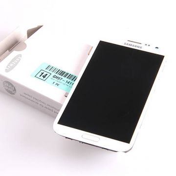 Samsung Galaxy Note 2 N7105 Original Full Screen Samsung Galaxy Note 2 White  Screens - Spare parts Galaxy Note 2 - 130