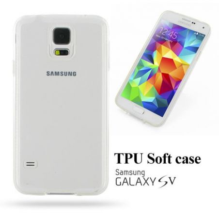 Achat Coque souple TPU transparent 0,3 mm Samsung Galaxy S5 COQS5-001X