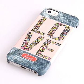 Achat Coque Rigide Love my Denim iPhone 5/5S/SE COQ5X-358X