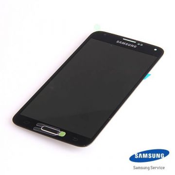 Original Samsung Galaxy S5 SM-G900F Vollbild schwarz  Bildschirme - Ersatzteile Galaxy S5 - 1