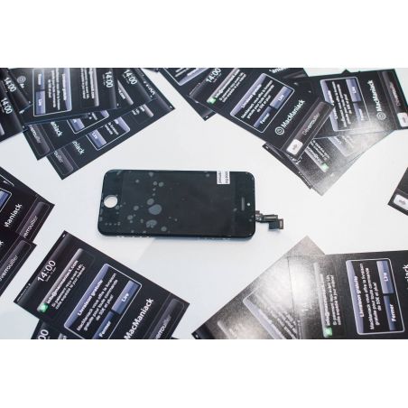 Zwarte Scherm Kit iPhone 5S (compatibel) + hulpmiddelen  Vertoningen - LCD iPhone 5S - 9