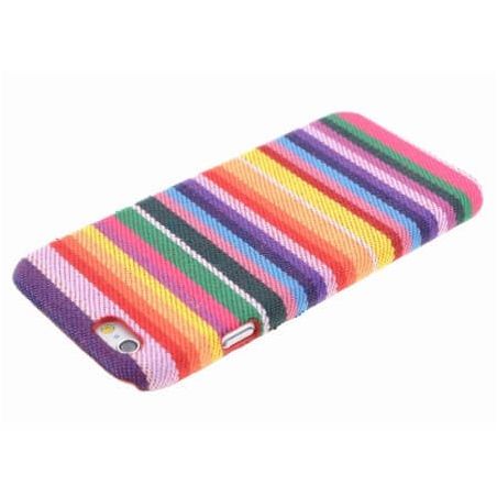 Achat Coque rigide avec revêtement tissu péruvien iPhone 6 Plus COQ6P-085X