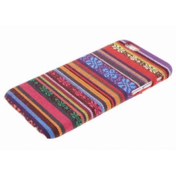 Achat Coque rigide avec revêtement tissu chilien iPhone 6 Plus COQ6P-050X