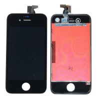 Originale Qualität iPhone 4S Schwarz   Displayglass, Touch Screen, Front Deco Rahmen. iPhone 4G Schwarz   Bildschirme - LCD iPho