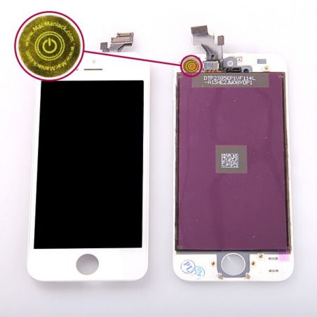 iPhone 5 scherm wit – tweede kwaliteit – iPhone reparatie   Vertoningen - LCD iPhone 5 - 1